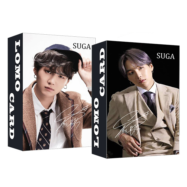 Lomo card Suga BTS