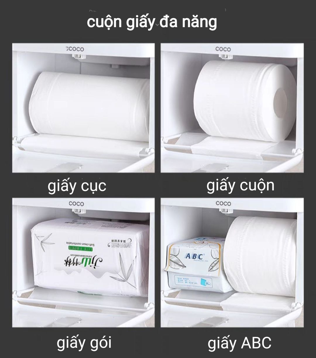 Hộp đựng giấy vệ sinh siêu dính. hàng cao cấp