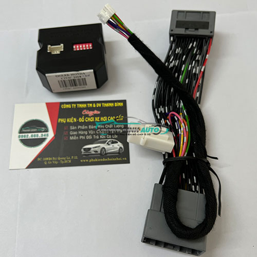 Bộ tự động gập gương và lên kính xe Honda Civic