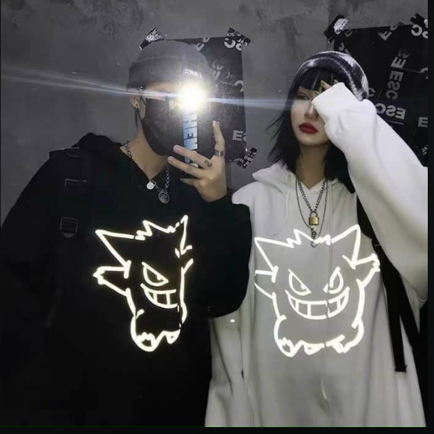 Áo Hoodie Drew phản quang, Áo Hoodie nam nữ tay dài chất nỉ bông dày dặn, Áo hoodie in phản quang màu bạc thun nỉ ngoại decal in xịn form dưới 70kg, áo khoác hoodie nam nữ from rộng unisex ulzzang quảng châu cao cấp