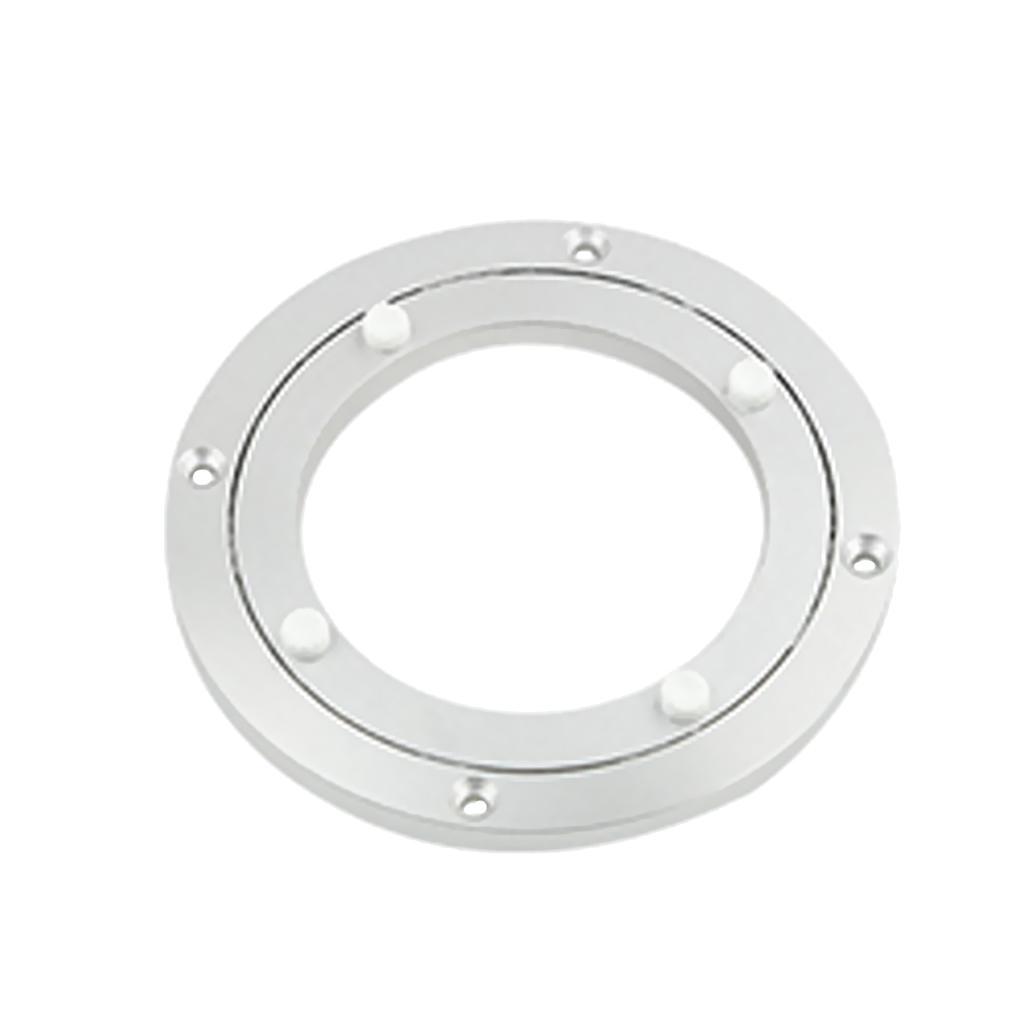 4 Aluminum Alloy Round Rotating Turntable Bearing Table 5.5 Inch