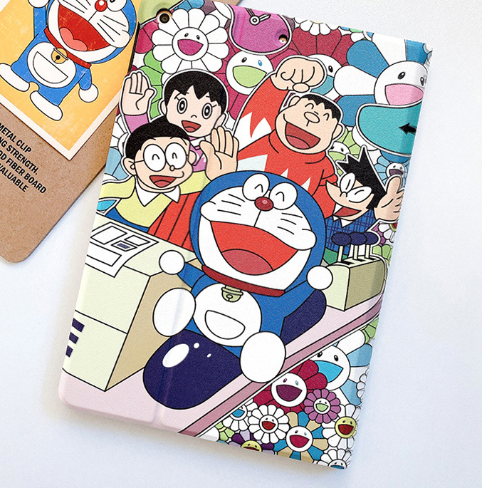 Bao da dành cho ipad 2017/2018/gen 5/6/Air 1/2 hoat hinh