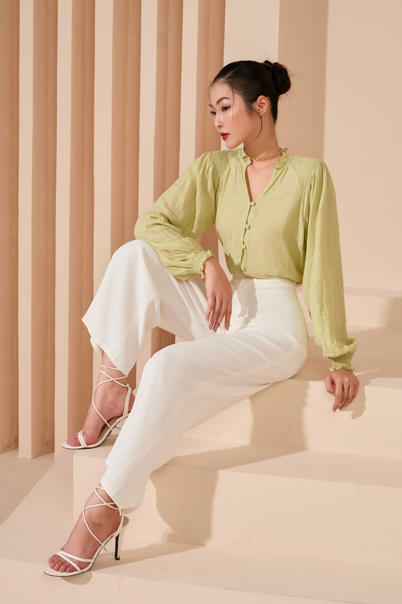 OLV - Áo Jayla Green Shirt