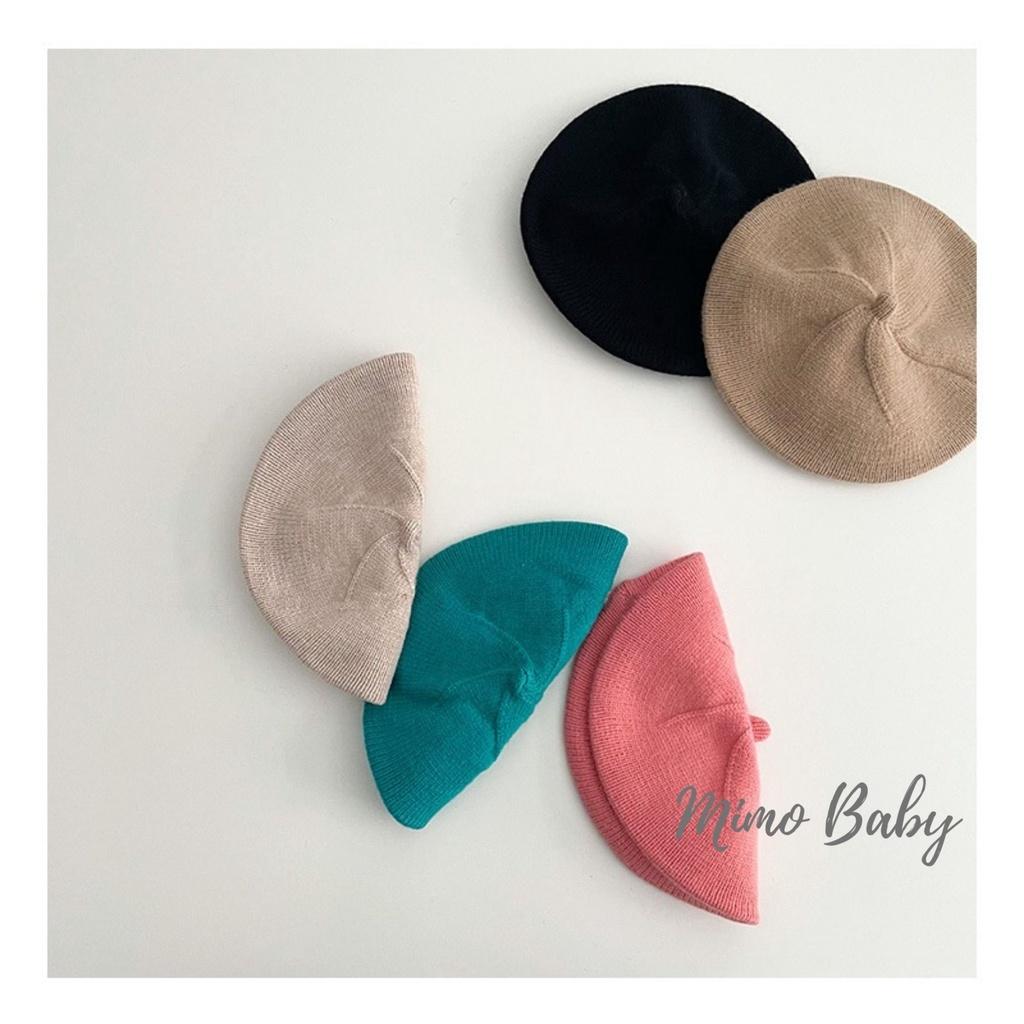 Mũ nồi len basic Style hàn quốc đáng yêu cho bé Mimo baby MN79