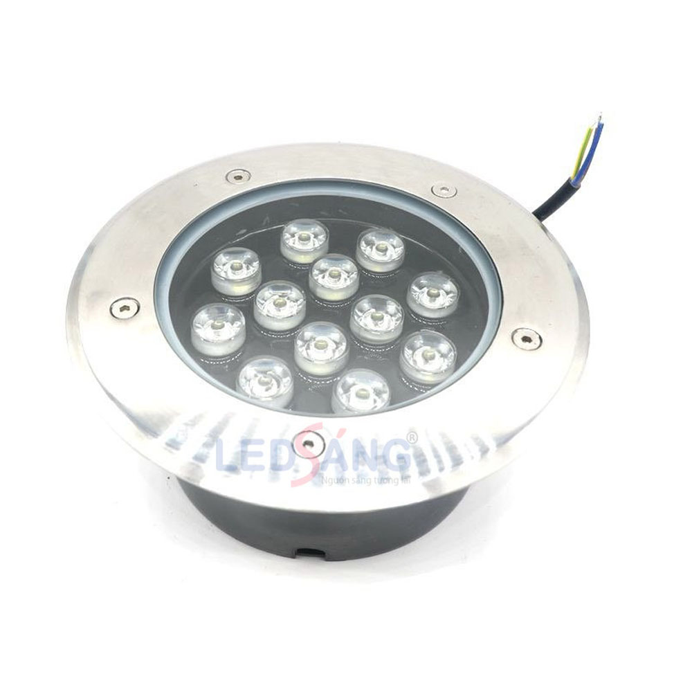 Đèn led âm đất - Đèn âm đất - Đèn âm đất chống nước sân vườn - Đèn sân vườn - Đèn dưới đất RGB AD LEDSANG