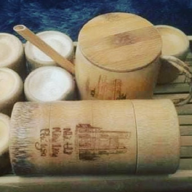 Hộp Đựng Trà Bằng Tre