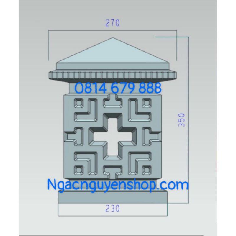Khuôn lồng đèn dạng rỗng