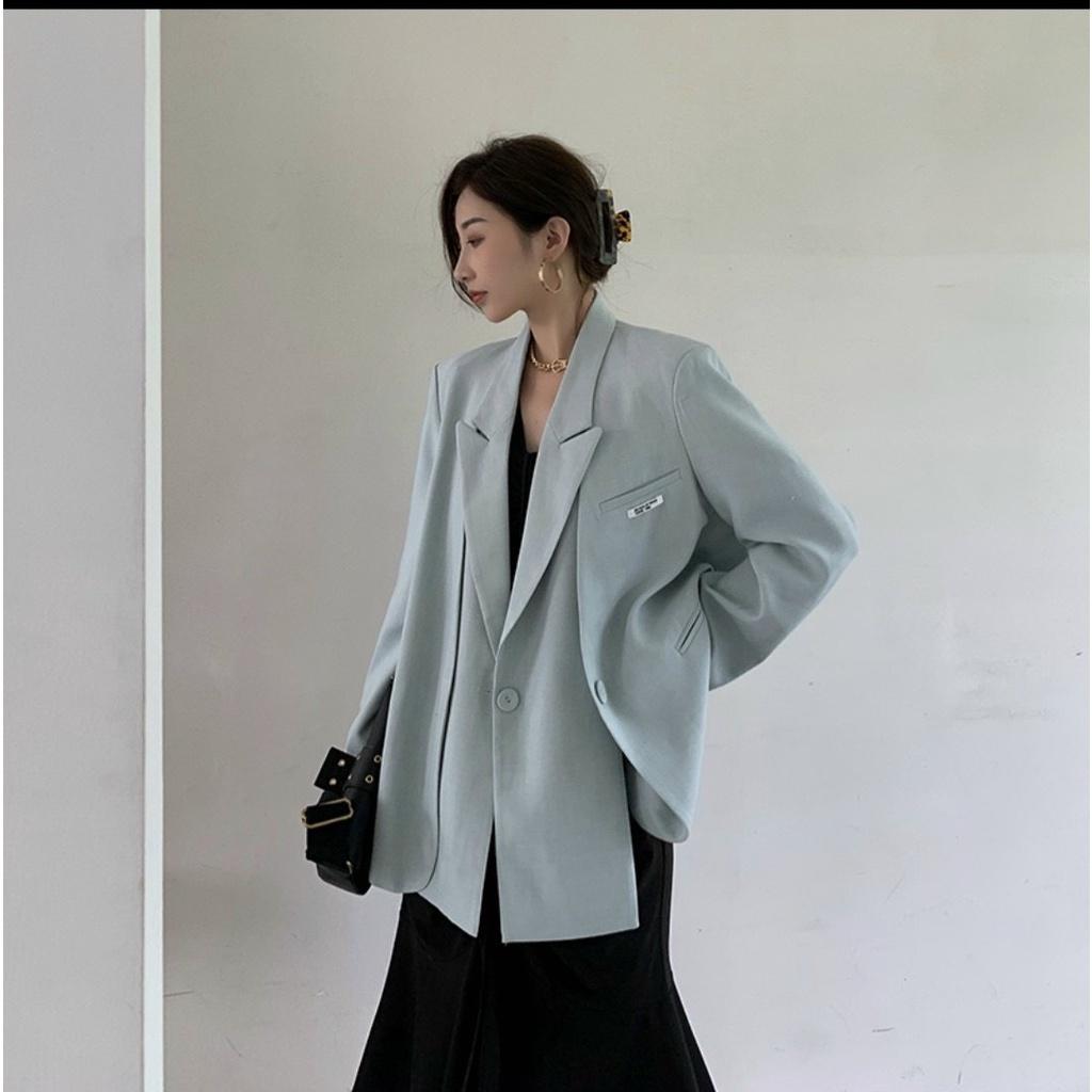 CHUNN Áó vest blazer thiết kế thu đông 2021