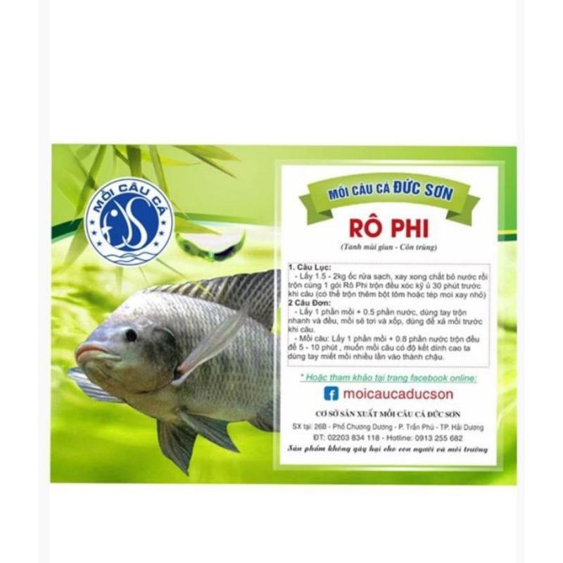 Mồi câu cá rô phi Đức Sơn.mồi câu cá rô phi