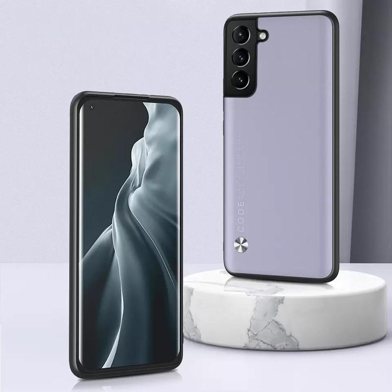 Ốp lưng dành cho Galaxy Z Fold 3 giả da thời trang