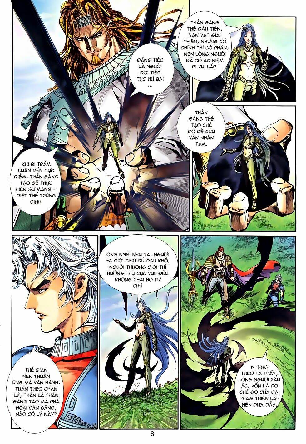 thần binh tiền truyện 2 - truyền thuyết bất diệt chapter 6 8