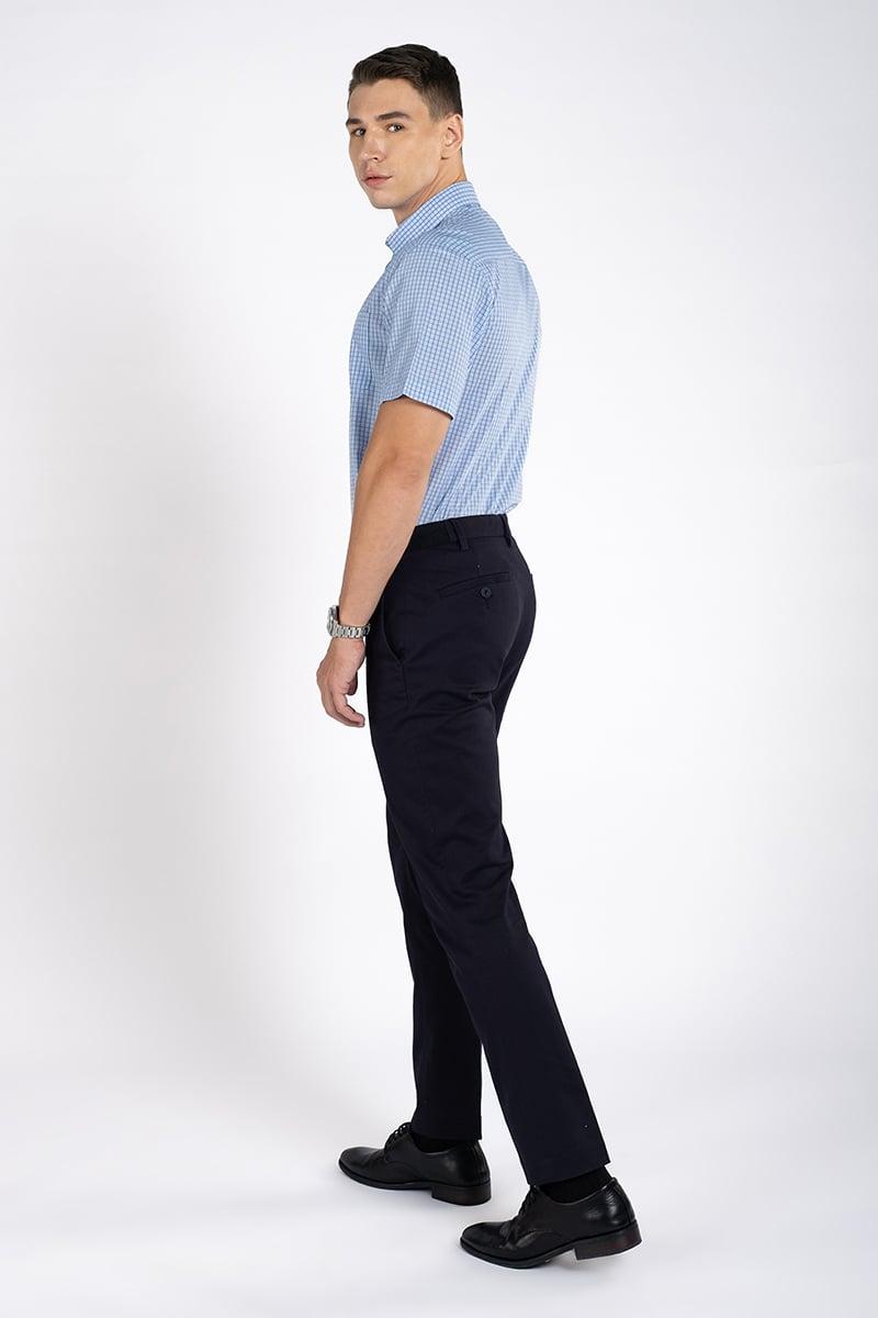 Quần Khaki Nam Form Vừa KP24SS01C-NMWF - BLACK