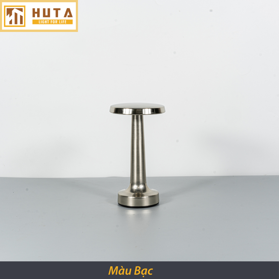 Đèn Bàn Led Quầy Bar HUTA RESDIA2 Cảm Ứng Pin Sạc, Điều Chỉnh Ánh Sáng Trang Trí Nhà Hàng Quán Cà Phê Bàn Ăn Lounge Quán Bar