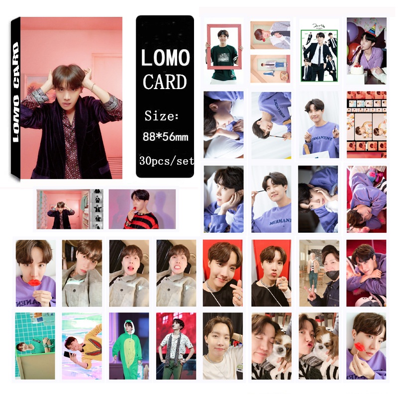 Lomo card Jhope BTS "Map of the Soul"