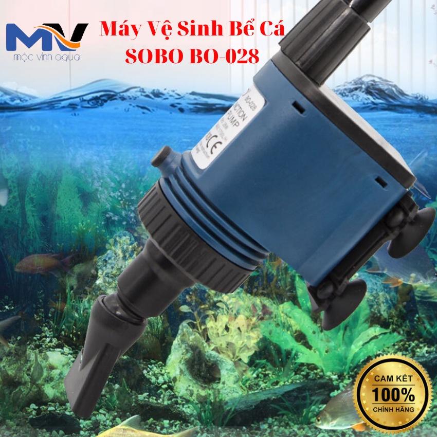 Máy Vệ Sinh Bể Cá SOBO BP-028 | CỬA HÀNG CÁ CẢNH VÀ THIẾT BỊ LỌC NƯỚC HỒ CÁ MỘC VINH AQUA