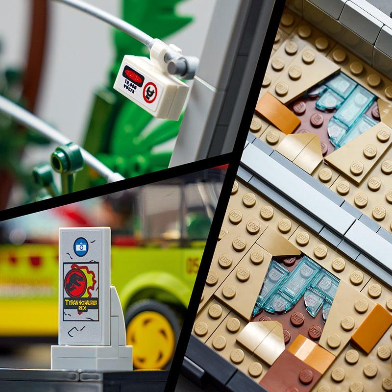 Đồ Chơi LEGO Khủng Long Bạo Chúa Xổng Chuồng 76956