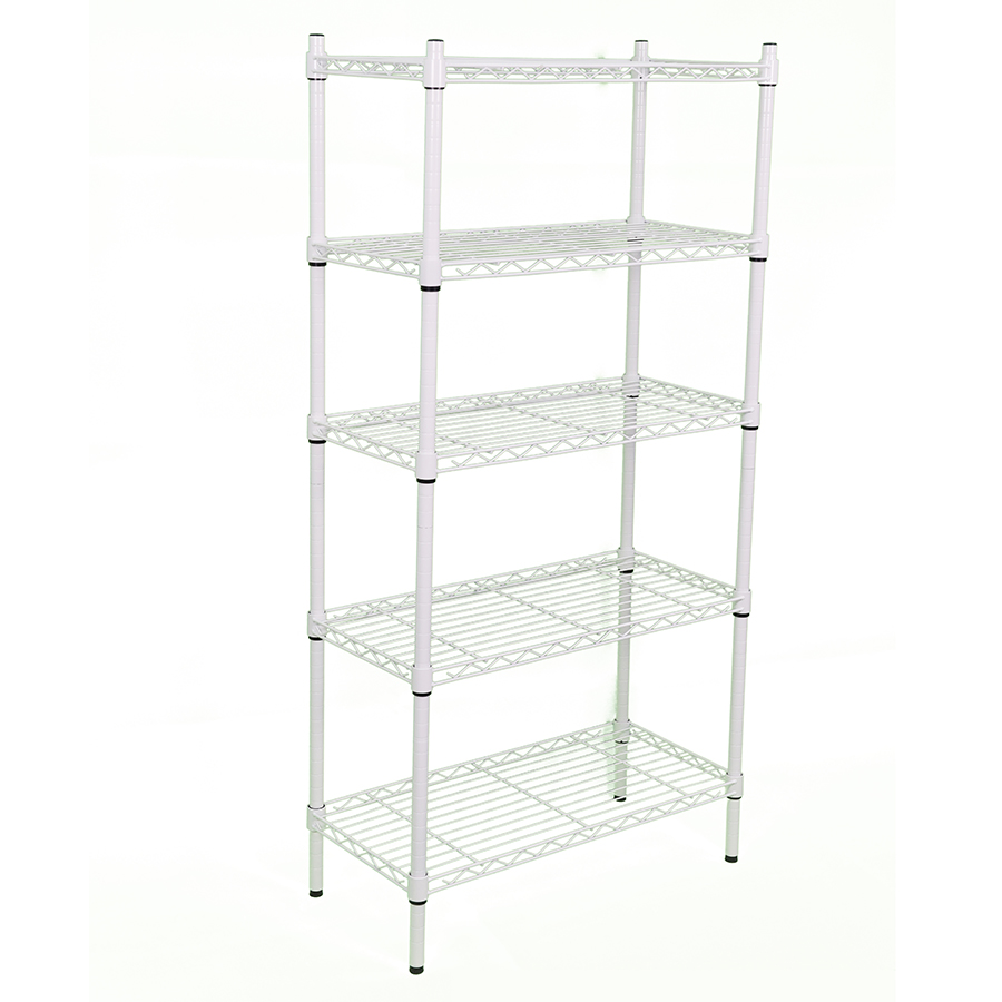 Kệ sắt đa năng 5 tầng tùy chỉnh mặt lưới, khung thép carbon