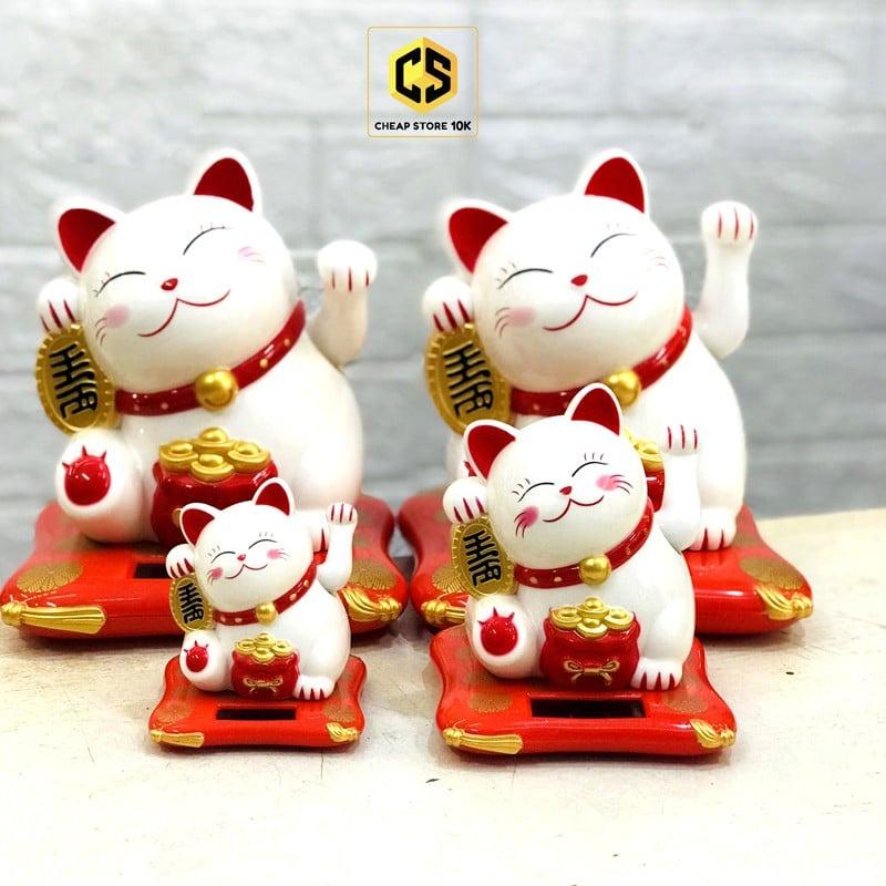 Mèo thần tài vẫy tay, mèo mang lại sự may mắn và thịnh vượng - size nhỏ
