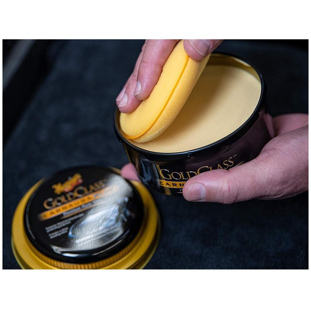 Meguiar's Wax đánh bóng xe dòng Gold Class - Gold Class Carnauba Plus Premium Paste Wax - G7014J, 11 oz, 311g