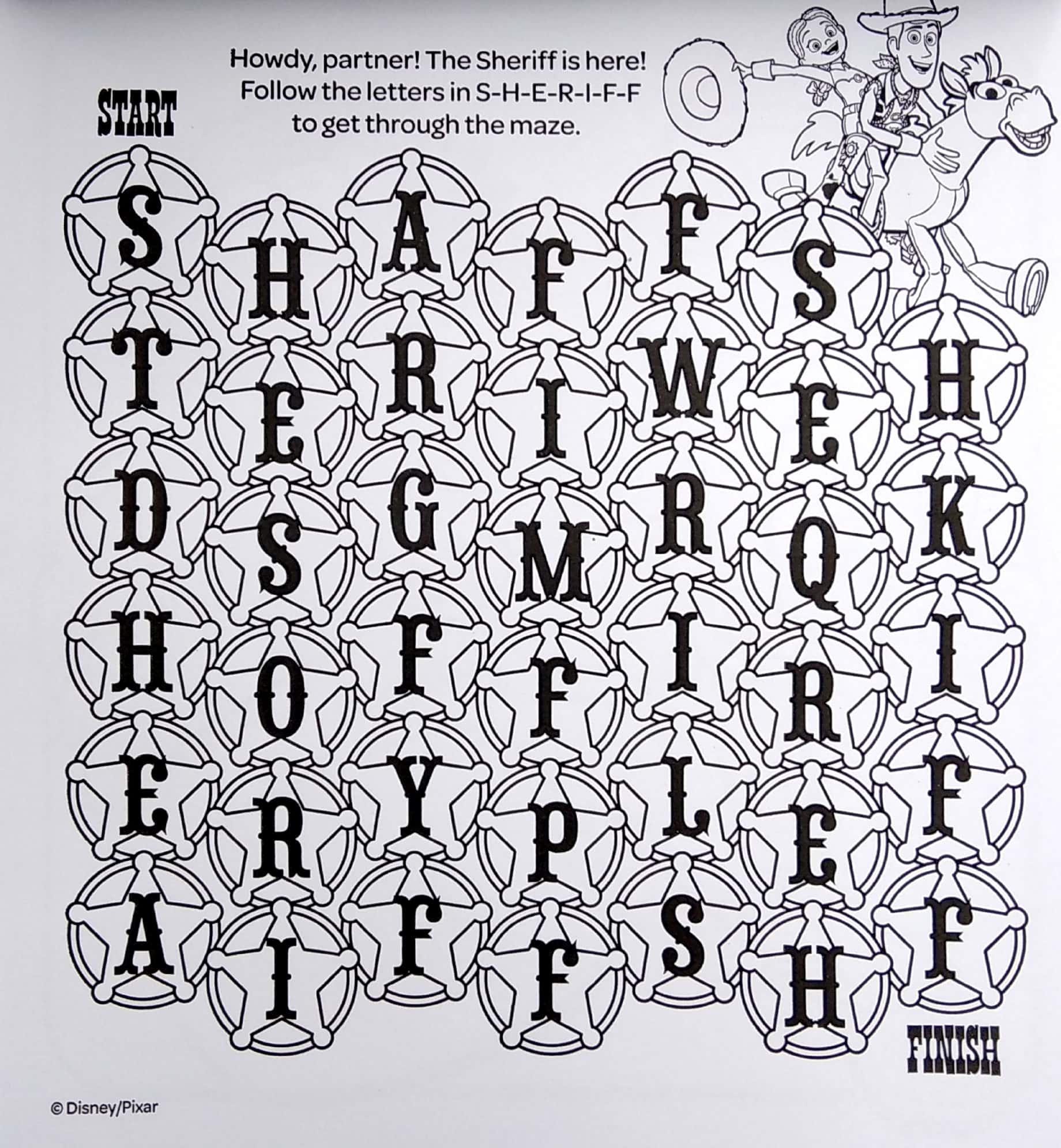 Inkredibles Toy Story 4 Magic Ink Pictures