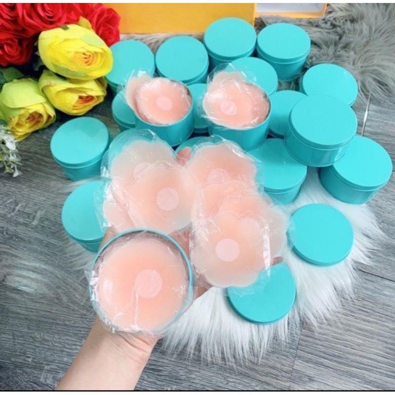 Hộp 5 đôi dán ngực silicon- Dán ti sử dụng nhiều lần
