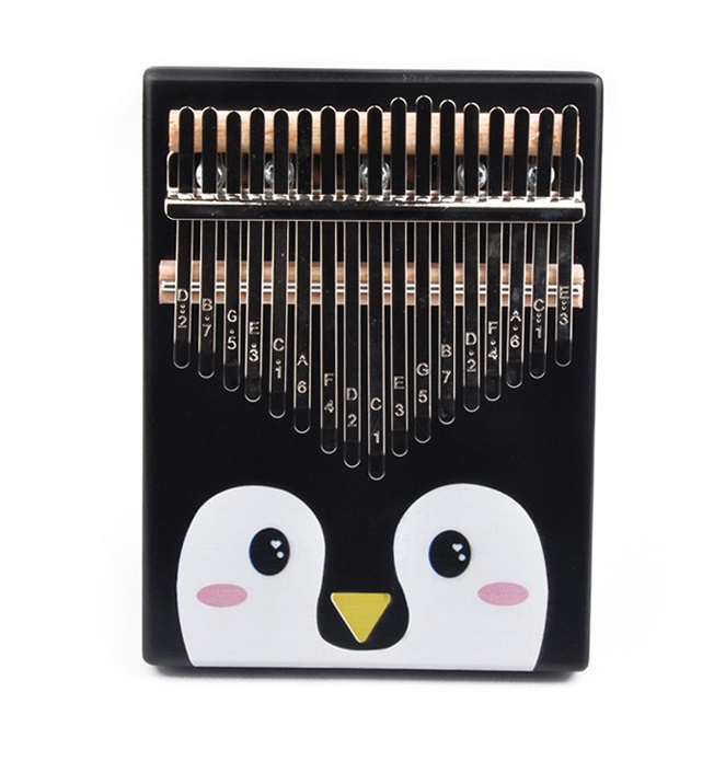 Đàn kalimba 17 phím chính hãng âm thanh tựa đàn piano đàn hạc không tịt nốt sử dụng bằng ngón tay cái tặng Hướng dẫn sử dụng TONIC KALIMBA -M17