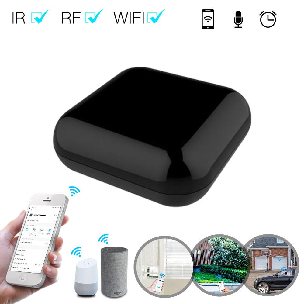 WIFI IR RF Remote Universal Controller Voice Control Intelligent Home Life All-in-One Remote Compatible with Tuya Alexa