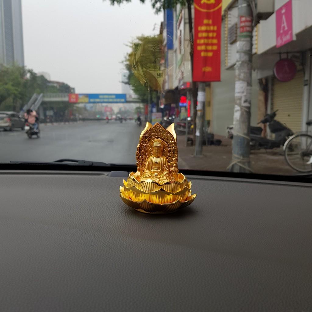 Tượng Phật 3 mặt cầu tài, cầu bình an đặt Taplo Xe hơi, Ô tô
