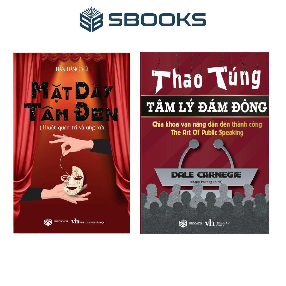 Sách Combo 2 Cuốn : Mặt Dày Tâm Đen + Thao Túng Tâm Lý Đám Đông - SBOOKS