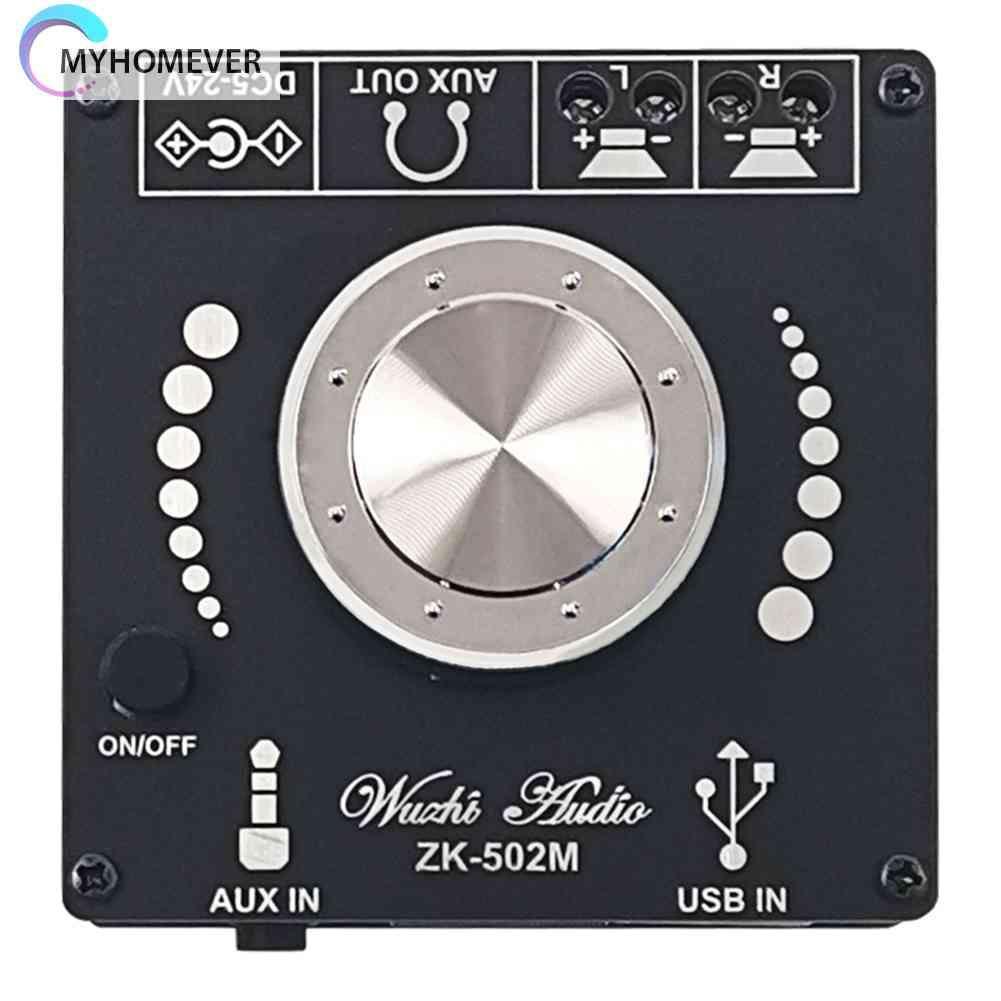 Bảng Mạch Khuếch Đại Âm Thanh ZK-502M Mini Bluetooth 5.0 50WX2