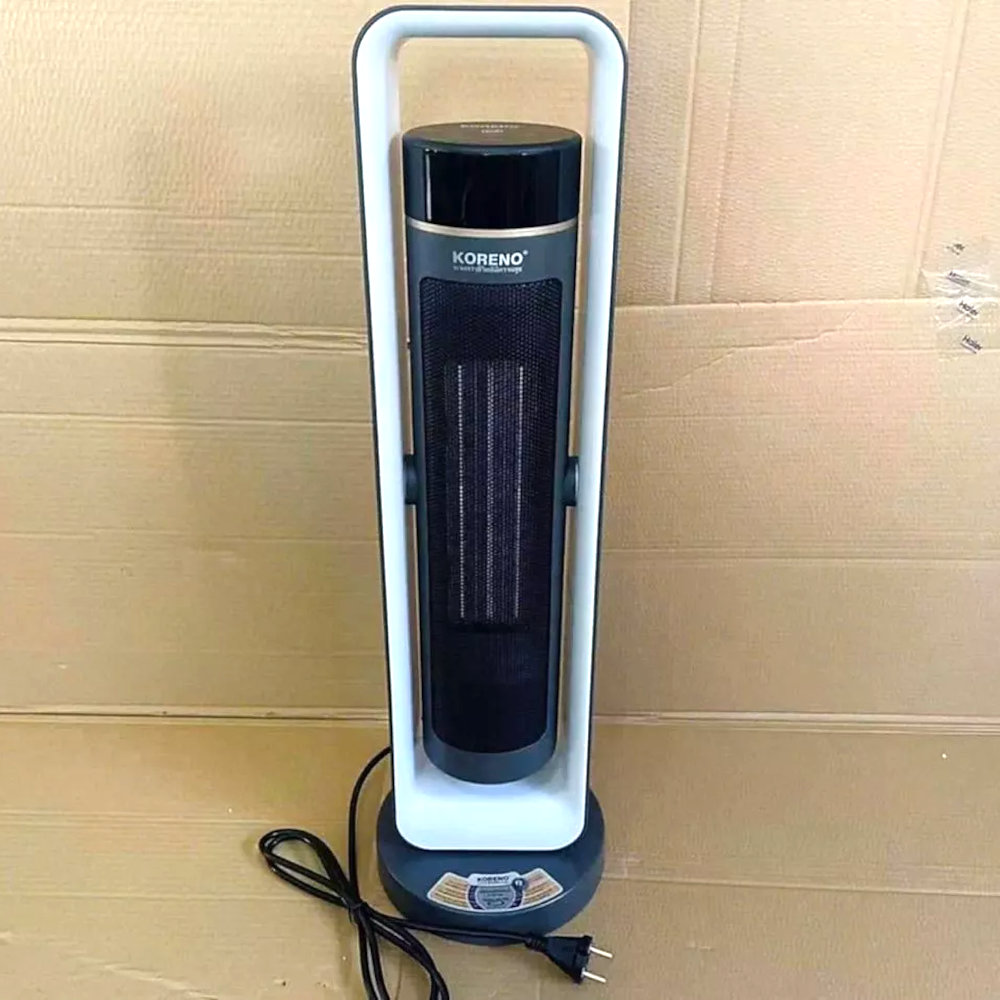 Quạt sưởi gốm Ceramic Koreno Thái Lan KN-557 công suất 2200W kèm khiển từ xa - Hàng chính hãng