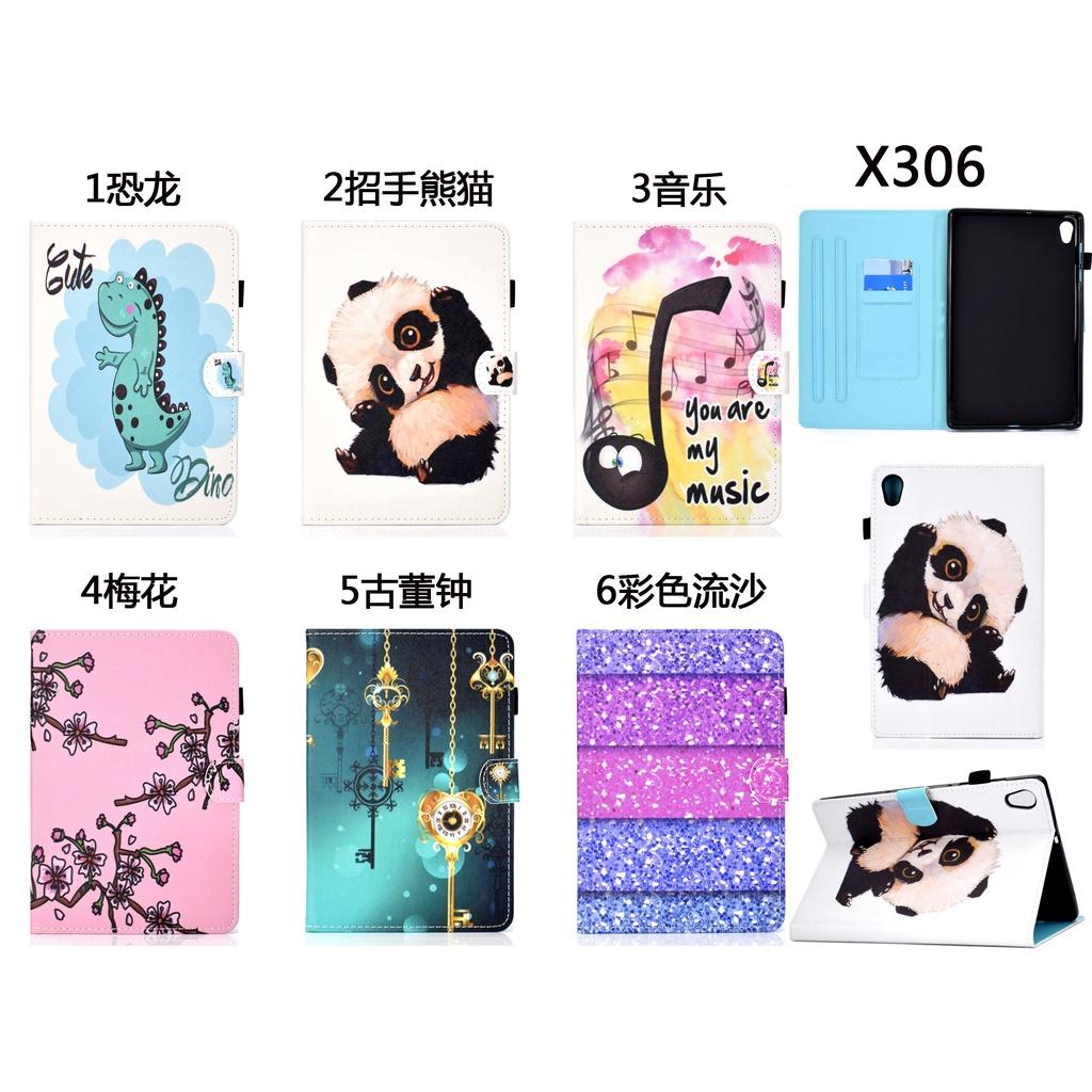 Bao Da Máy Tính Bảng Nắp Gập Kèm Giá Đỡ Cho Lenovo Tab M10 Hd Tablet M10 Hd 2nd Tb X306 X306F 10.1 ''