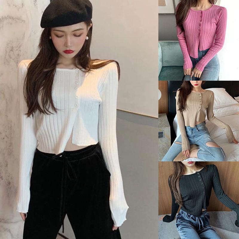 Áo Khoác Cardigan Dệt Kim Thiết Kế Xinh Xắn Cho Nữ
