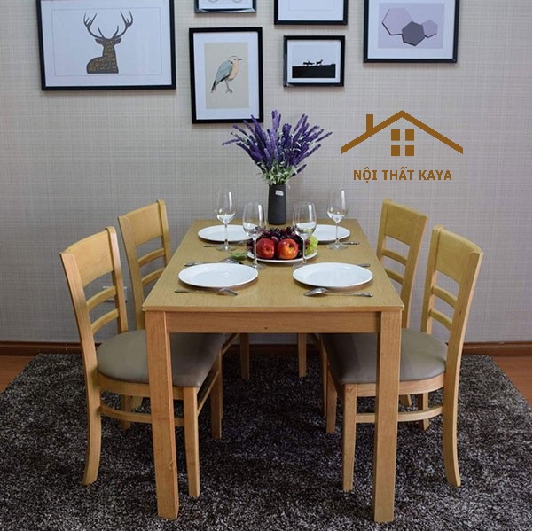 Bộ Bàn Ăn 4 Ghế Cabin