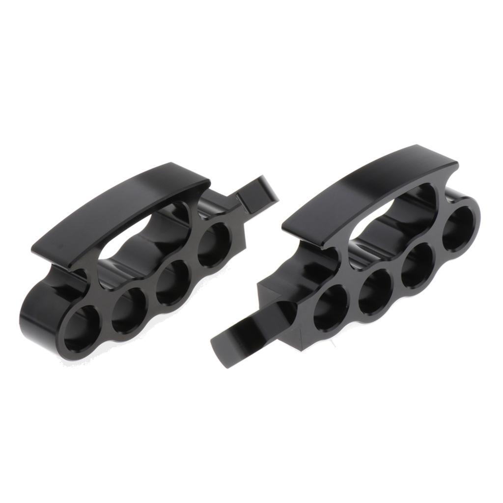 2-Pair Foot Pegs Foot Rest Footpegs Motorcycle Bike Universal For