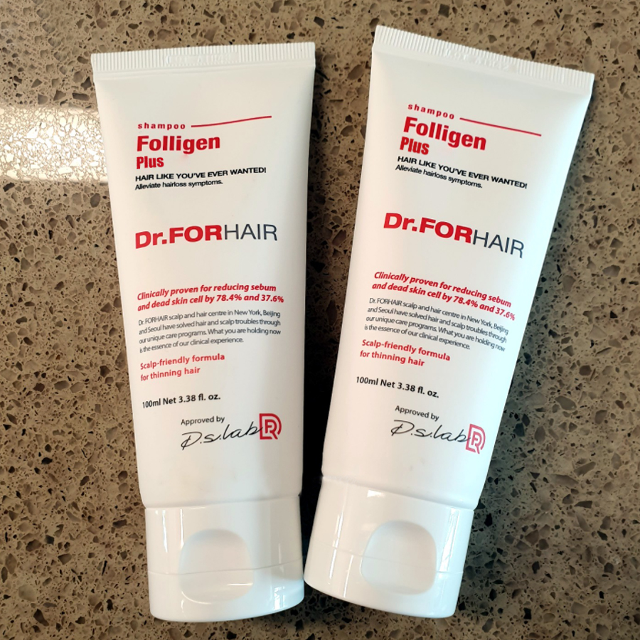 Dầu gội đầu ngăn rụng tóc kích thích mọc tóc Dr.FORHAIR Folligen Plus Shampoo 100ml