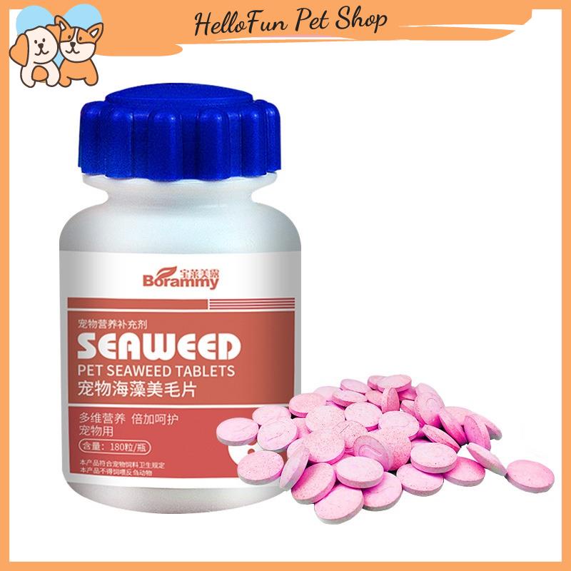 Vitamin cho chó mèo Borammy bổ sung Nguyên tố vi lượng, Canxi, Men tiêu hóa, Giải độc cho thú cưng