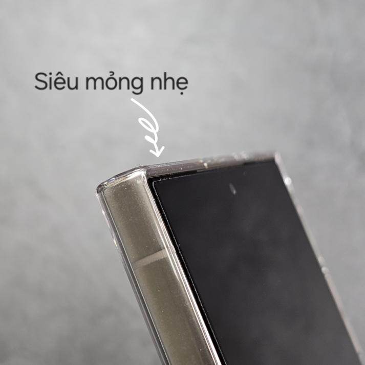 Ốp lưng trong suốt siêu mỏng 0.3mm cho Samsung Galaxy S26 Ultra / S25 Ultra / S24 Ultra / S23 Ultra / S22 Ultra hiệu Memumi Slim - Chống ố vàng, ôm sát máy - Hàng chính hãng