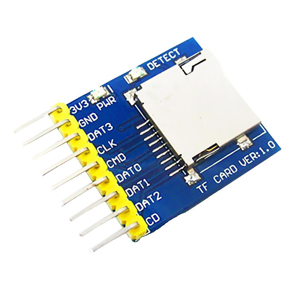 4pcs Micro SD TF T-Flash Card Reader Module SPI w/ Level Converter Chip