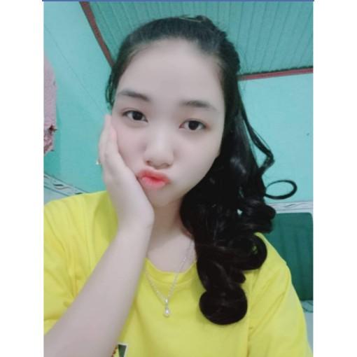 Đuôi tóc xoăn lọn giả cao cấp đẹp - 45cm