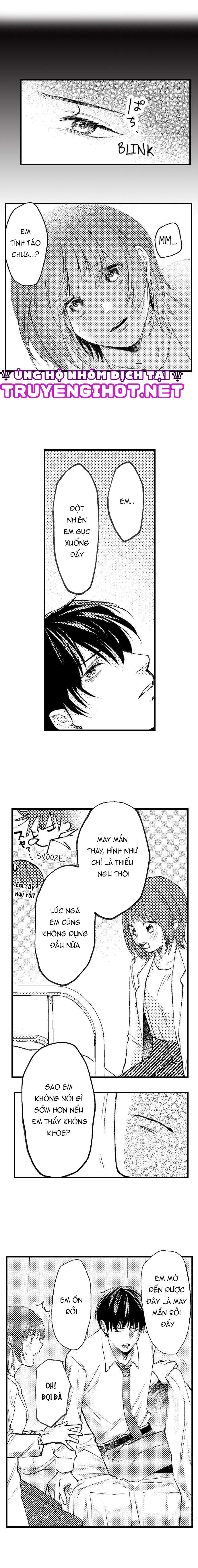 tháng 4, ngăn cách được xóa bỏ, em đã trở thành người lớn để có thể ôm cô (full) chapter 4.1 5