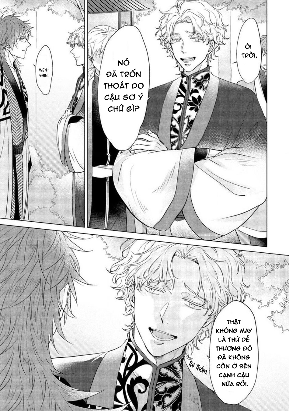 gặp gỡ em, thú nhân màu chàm trắng chapter 4 25