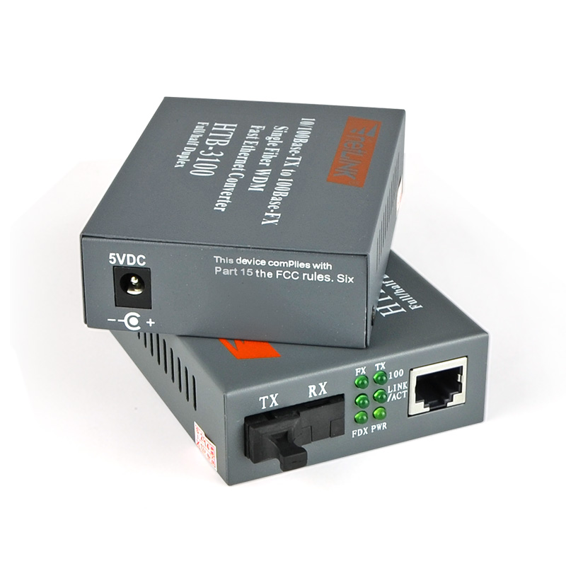Bộ Extender Optical to LAN HTB-3100 AB - Hàng Nhập Khẩu