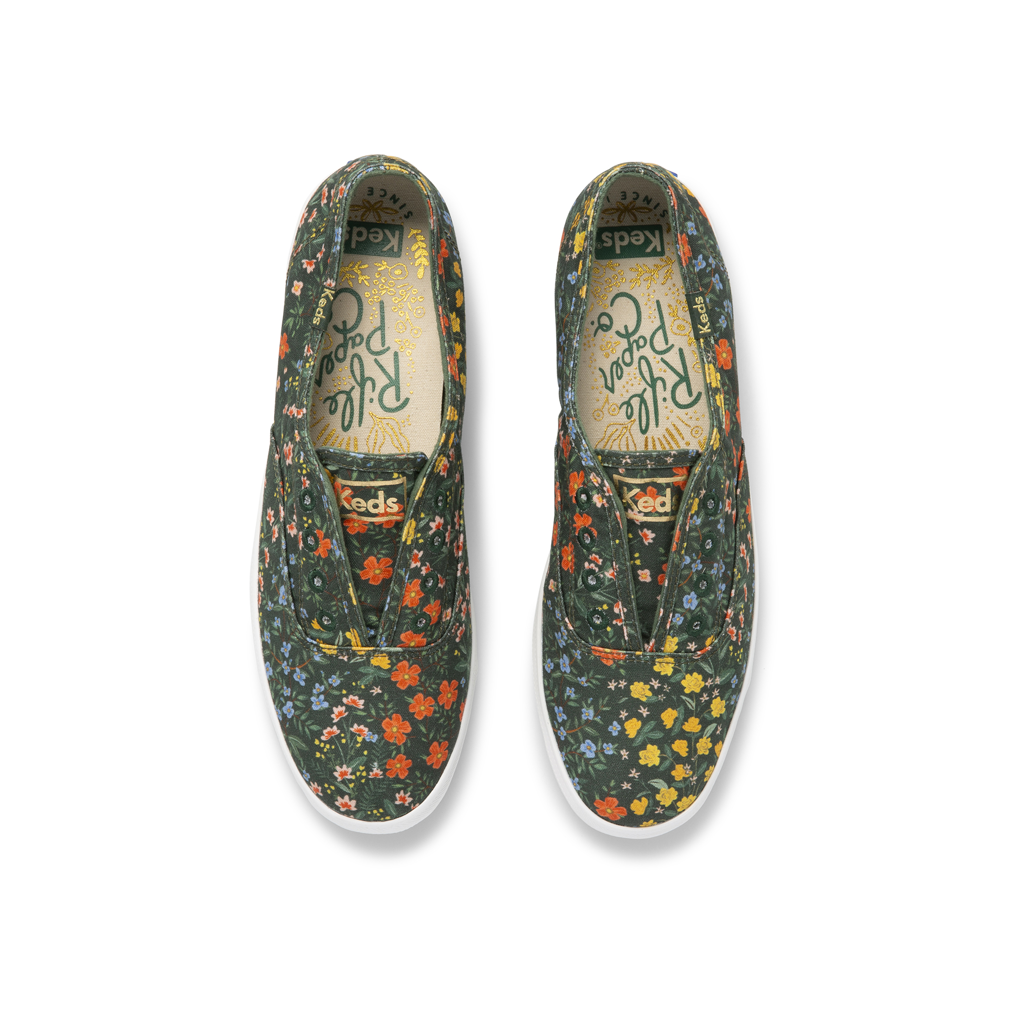 Giày Keds Nữ- Rifle Paper Co. Chillax Wildwood Green- KD066084