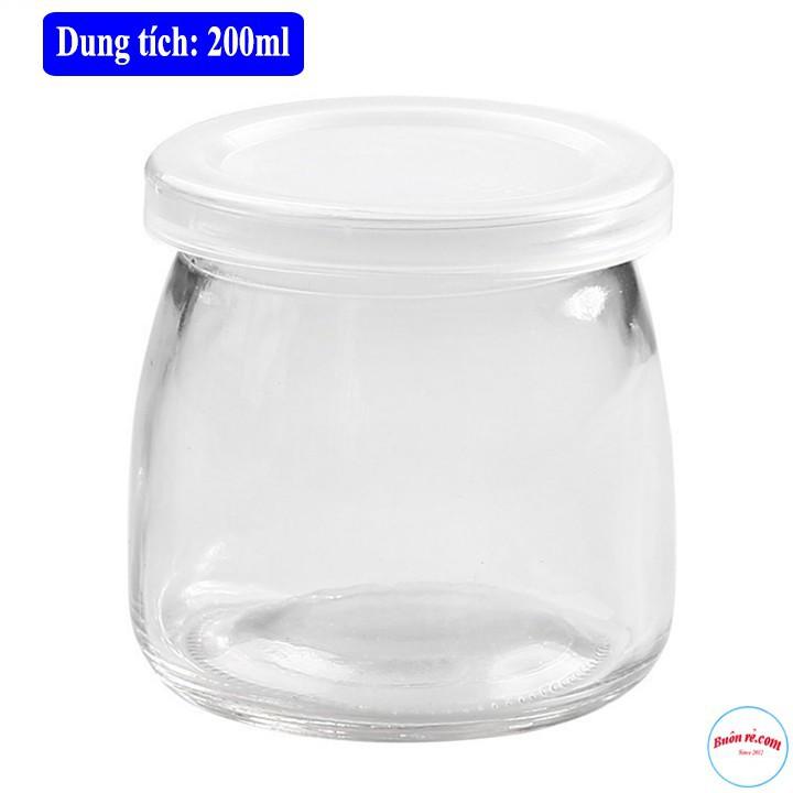 Combo 20 Hũ Thủy Tinh làm Sữa Chua 200ml Đáng Yêu 00637