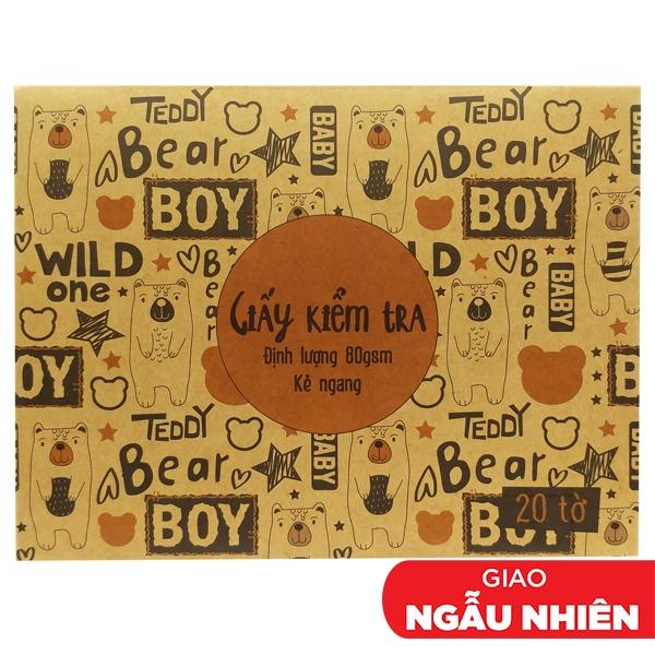 Giấy Kiểm Tra Kẻ Ngang The Sun (Mẫu Màu Giao Ngẫu Nhiên)