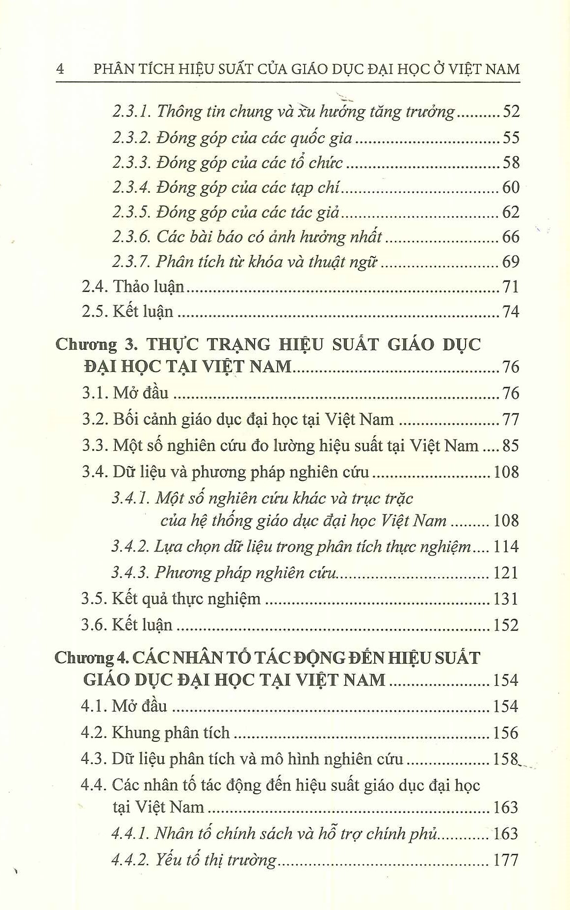 Phân Tích Hiệu Suất Của Giáo Dục Đại Học Ở Việt Nam - Trịnh Thanh Hải, Trần Trung (Đồng chủ biên)