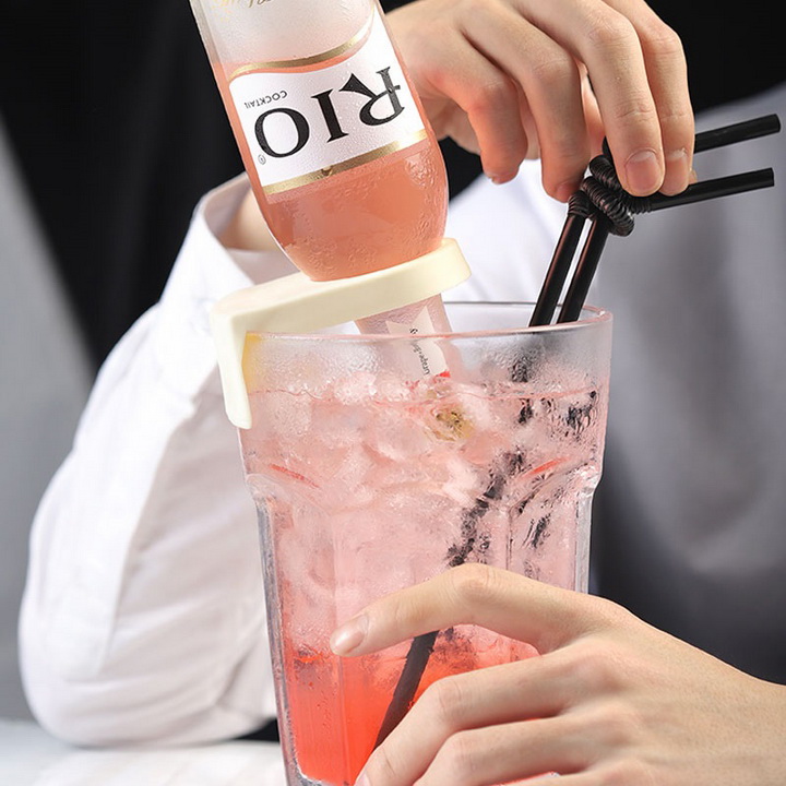 Combo 10 Nút gài kẹp chai beer cocktail úp ngược - Màu ngẫu nhiên