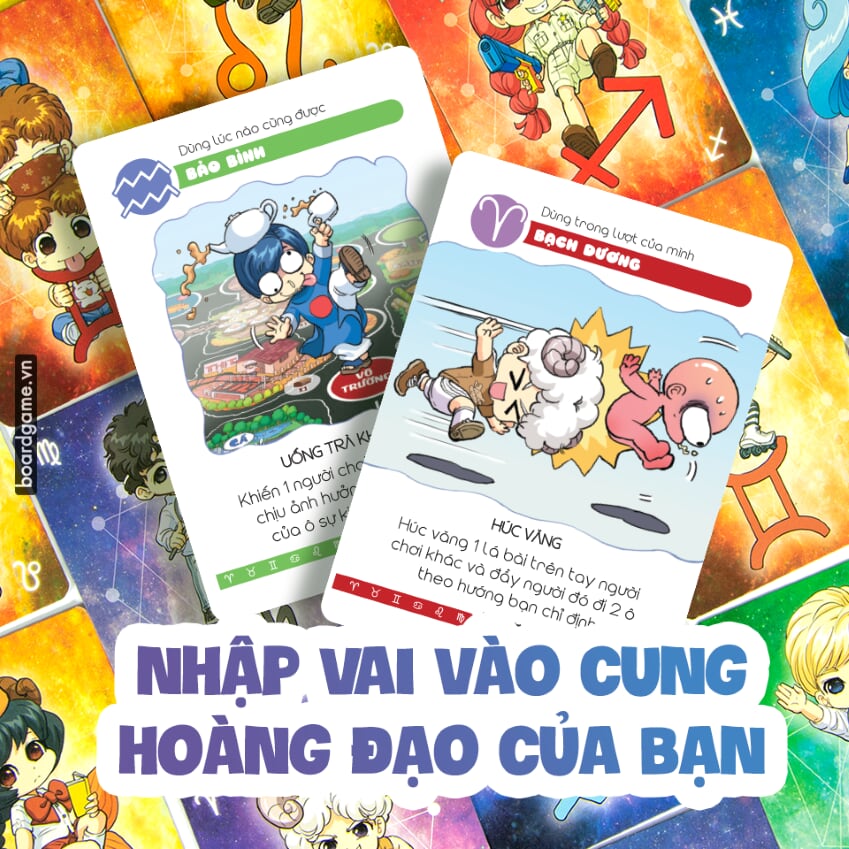 Combo Board Game Lớp Học Mật Ngữ Siêu Hot - Siêu Thú Ngân Hà và Cuộc Đua Sao Chổi