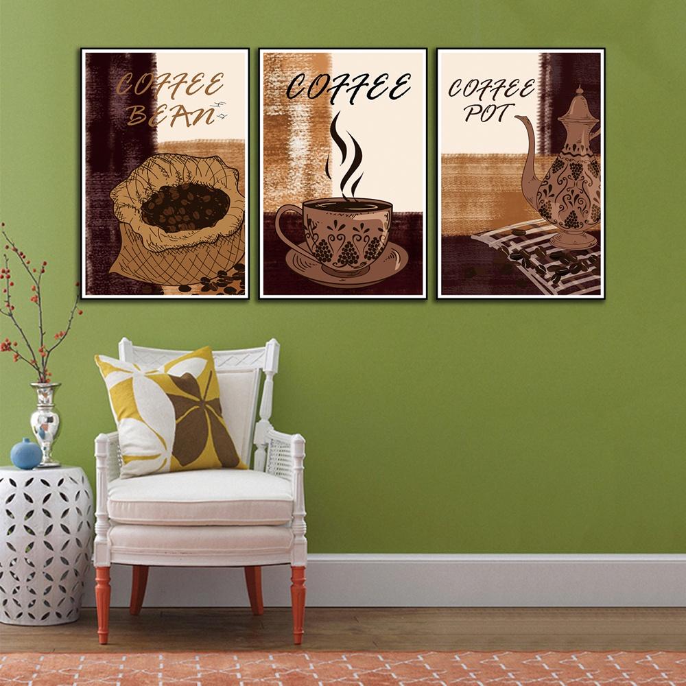 Tranh treo tường quán cà phê, trang trí nội thất tiệm bánh